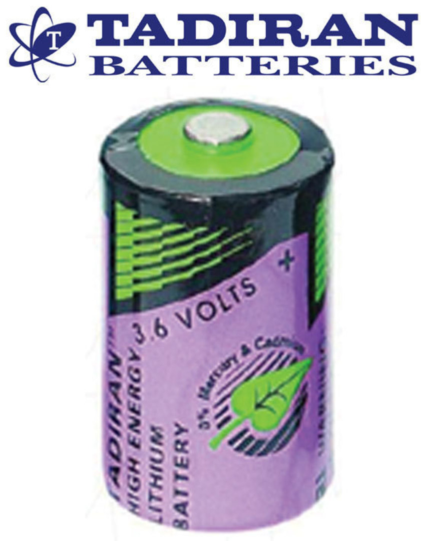 Tadiran TL-5902 (S) 1/2AA 3.6V Lithium Battery image 1